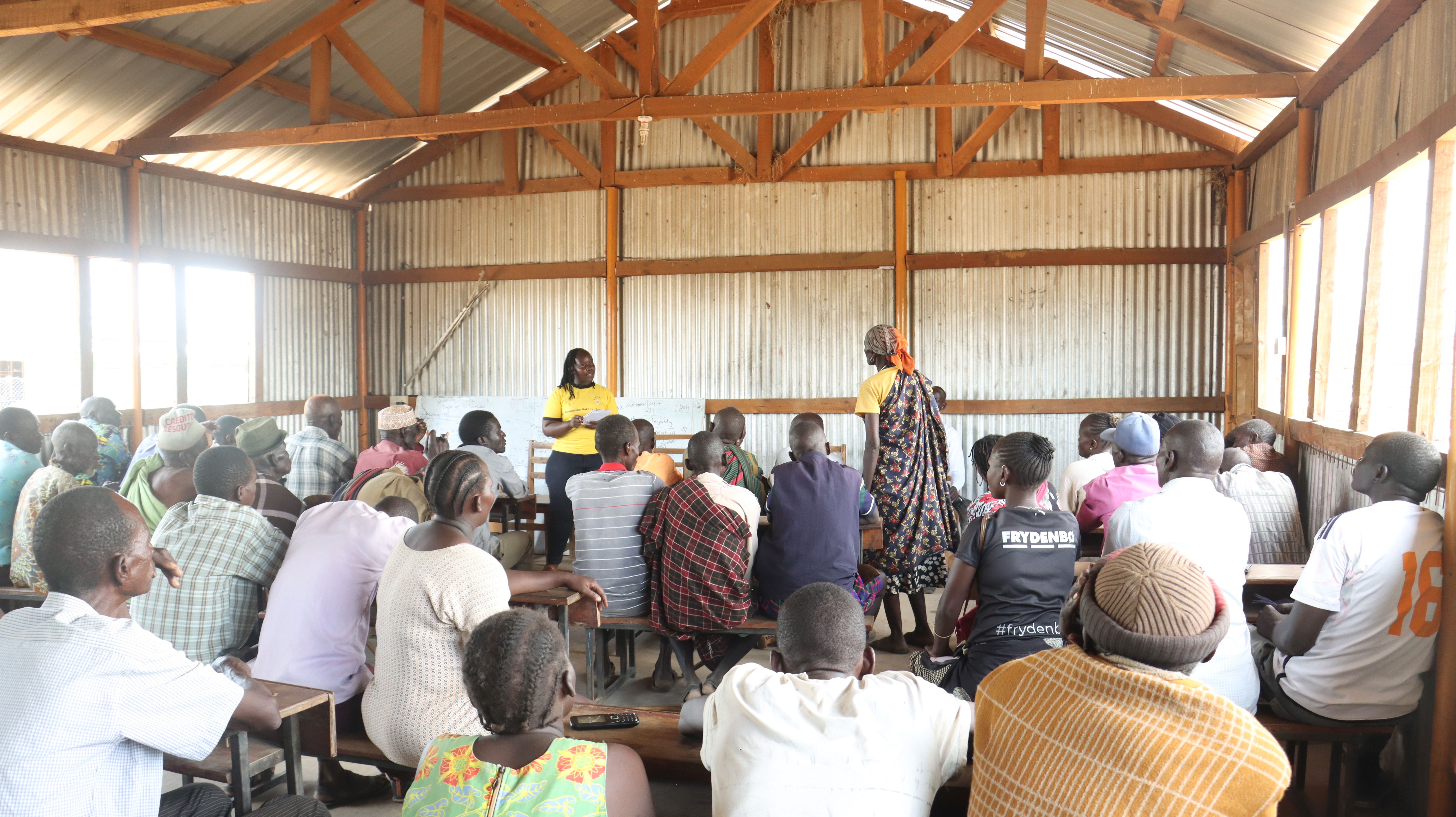 Legal Aid Clinic session in Kakuma