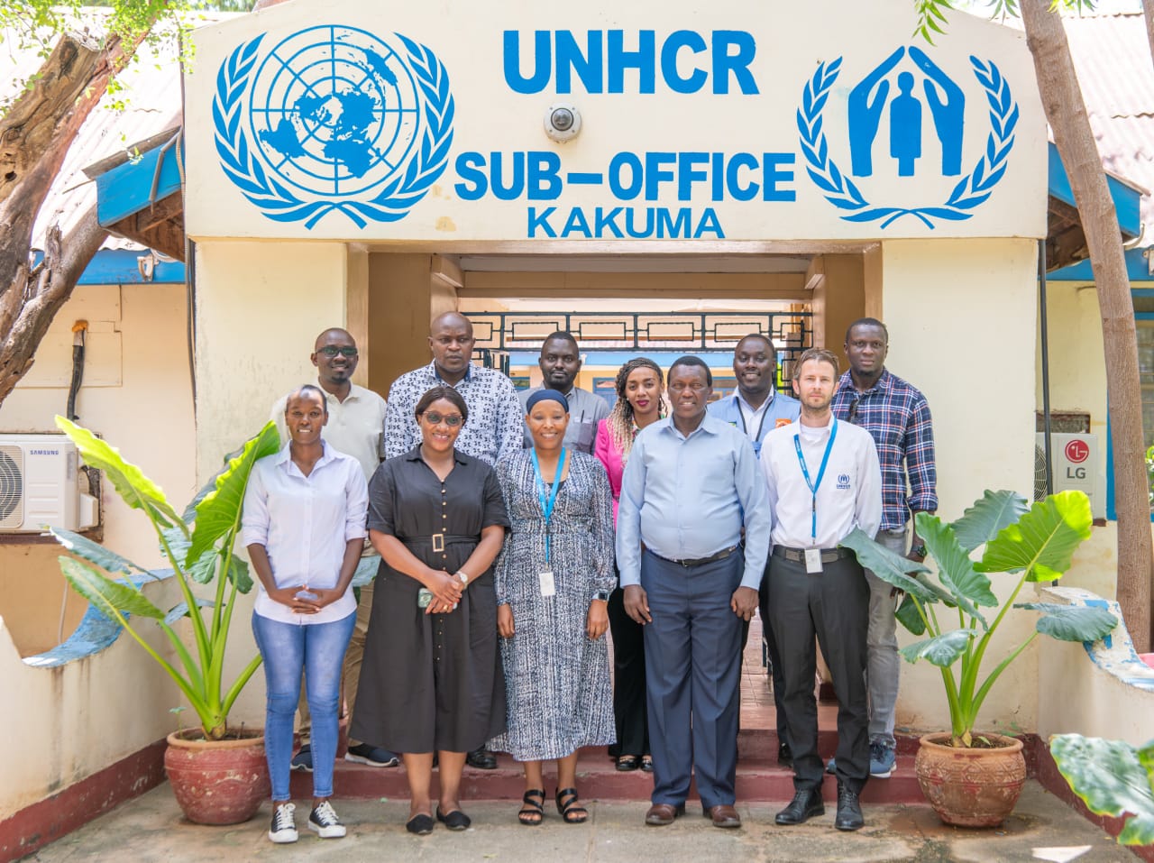 KNCHR and RCK delegation pay a courtesy visit to the UNHCR Sub-office in Kakuma